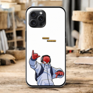 Spiderman Glossy Metal TPU Mobile Case