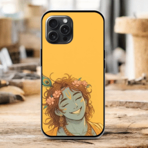 Krishna Ji Glossy Metal TPU Mobile Case