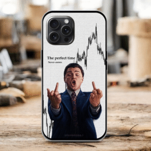 The Perfect Time Never Come Glossy Metal TPU Mobile Case
