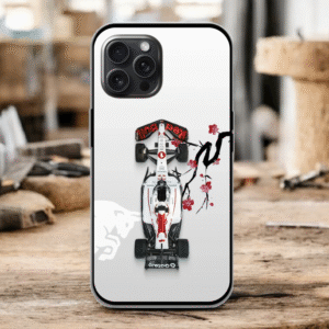 Redbull F1 Car Glossy Metal TPU Mobile Case