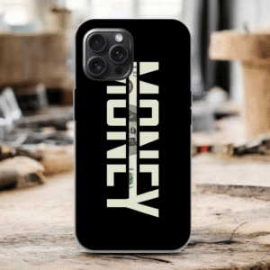 Money Glossy Metal TPU Mobile Case