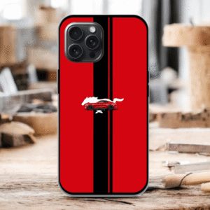 Mustang Glossy Metal TPU Mobile Case