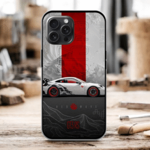 GTR RS Glossy Metal TPU Mobile Case