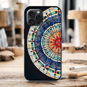 Mandala Glossy Metal TPU Mobile Case
