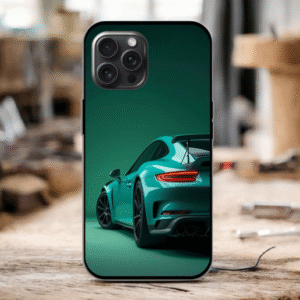 Porche Glossy Metal TPU Mobile Case