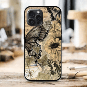 Aesthetic Glossy Metal TPU Mobile Case