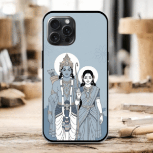 Shree Ram & Mata Sita Glossy Metal TPU Mobile Case