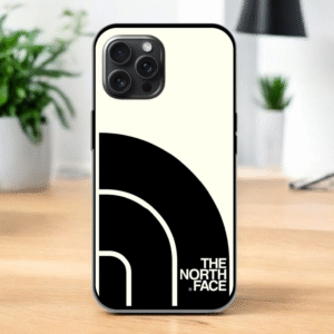 The North face Glossy Metal TPU Mobile Case