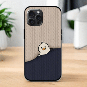 Duck Glossy Metal TPU Mobile Case