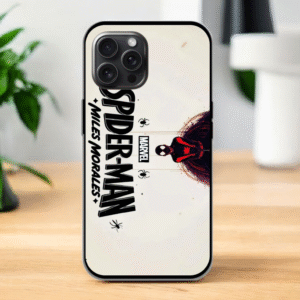 Spiderman Glossy Metal TPU Mobile Case