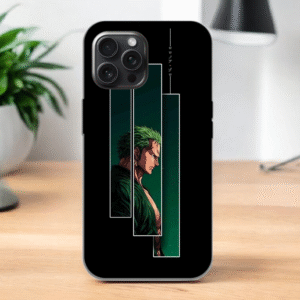 Zoro Glossy Metal TPU Mobile Case