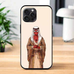 Sheikh Spiderman Glossy Metal TPU Mobile Case
