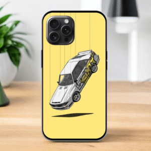 Hanging Car Glossy Metal TPU Mobile Case