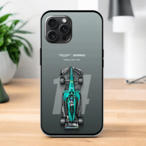 F1 14 Glossy Metal TPU Mobile Case