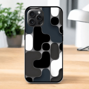 Art Glossy Metal TPU Mobile Case