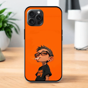 Attitude Mode Glossy Metal TPU Mobile Case