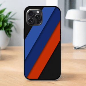 Abstract Glossy Metal TPU Mobile Case